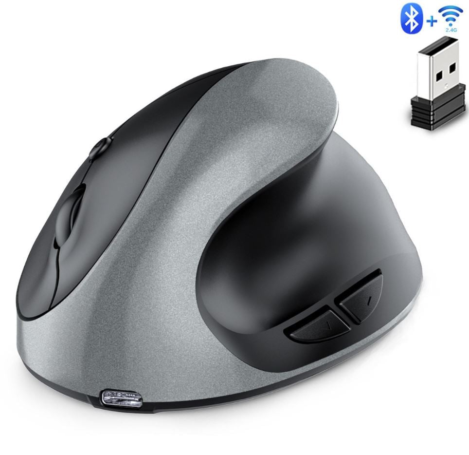 ⭐️⭐️⭐️⭐️⭐️ SOURIS ERGONOMIQUE SANS FIL, AVEC BLUEETOOTH, RECHARGEABLE DERNIÈRE GÉNÉRATION